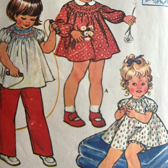 5/$25 McCall 3573 sewing pattern toddler dress pants size 2-4 🪡 - Picture 3 of 8